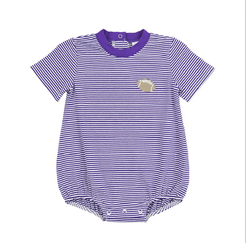 Cypress Row Purple Stripe Tailgate Boys Bubble