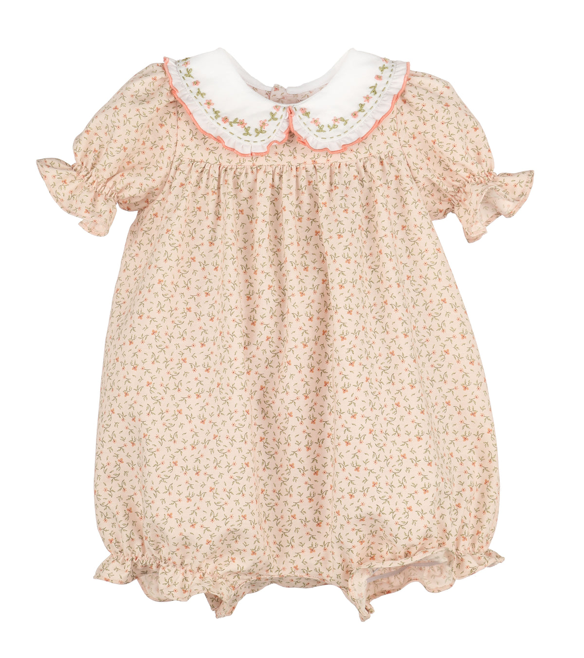 Sophie & Lucas Pumpkin Patch Playdate Girls Bubble, orange