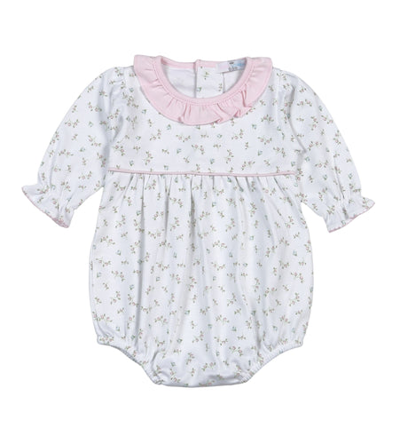 Baby Loren Bella Pink Floral L/S Bubble