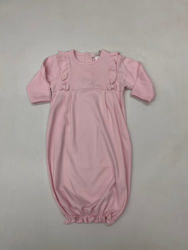Shimoa Pink Pinafore Gown with Bows