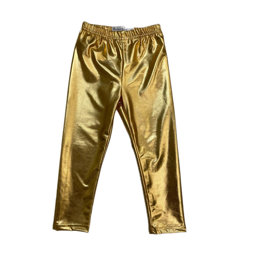 Blended Spirit Gold Metallic Leggings