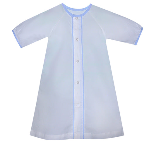 Baby Sen Dylan Daygown White/Blue