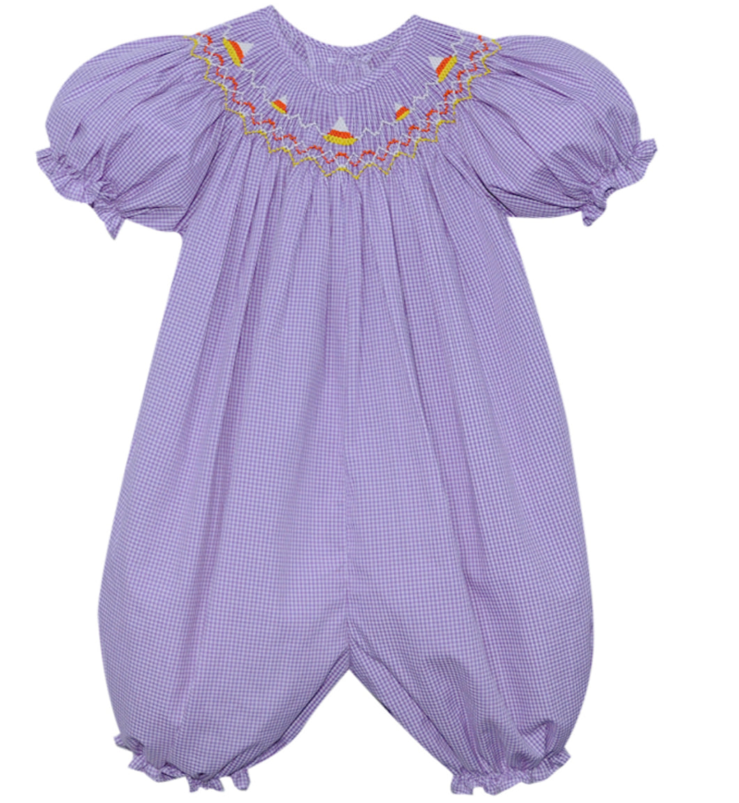 RN Georgette Candy Corn Bubble-Purple