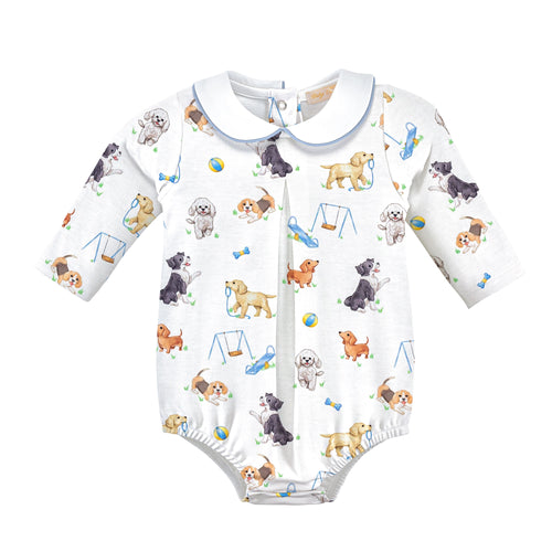 BCC Doggie Park Print Bubble w/Collar