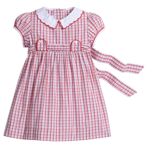 LE Bibie Dress-Hartford Plaid