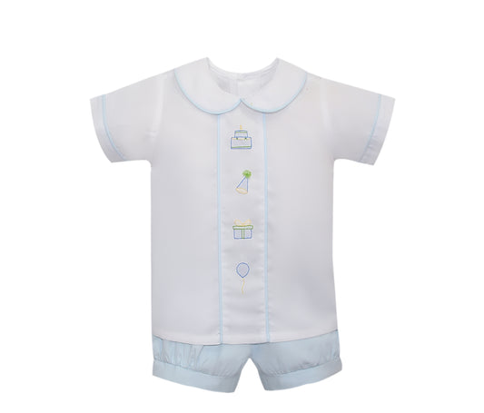 RN Boy Birthday Short Set
