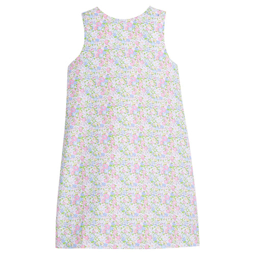 LE Biz Dress-Checkwood Floral