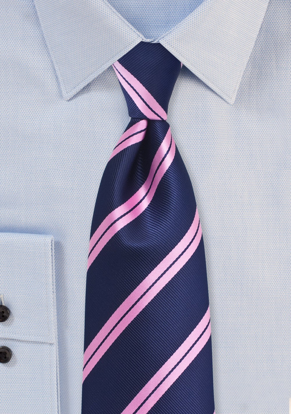 Summer Tie in Navy and Pink