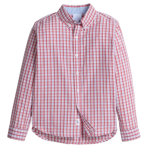 LE Button Down Shirt-Hartford Plaid