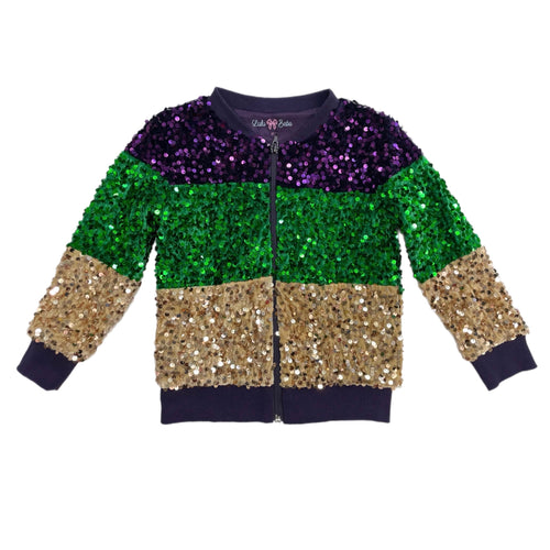 Mardi Gras Sequin Jacket