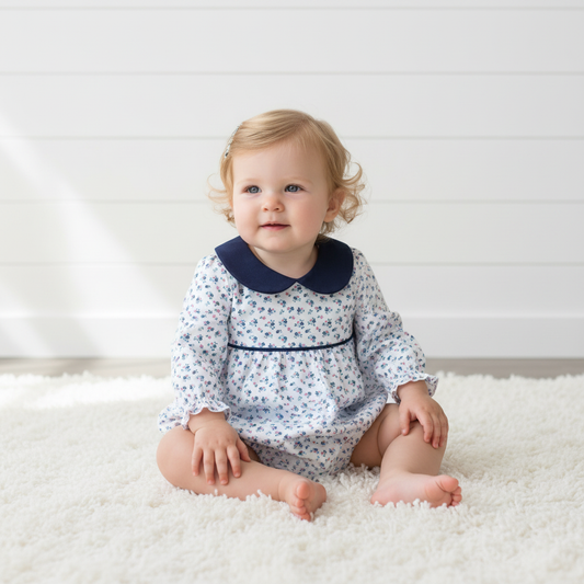 Baby Loren Callie Floral Print Bubble