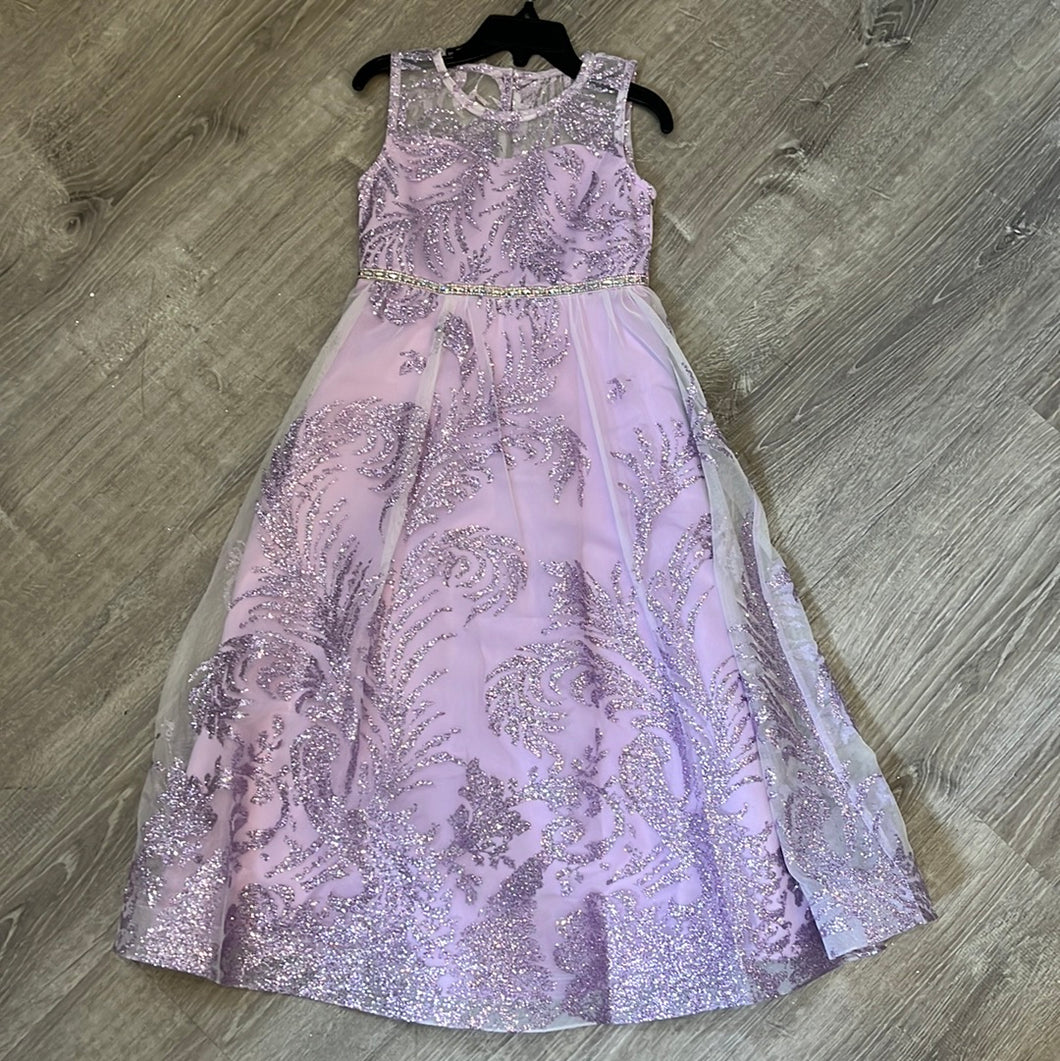 Lilac Long Ballgown