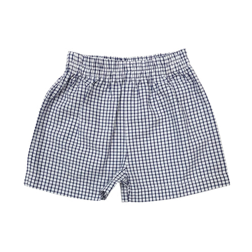 Funtasia Navy Check Shorts