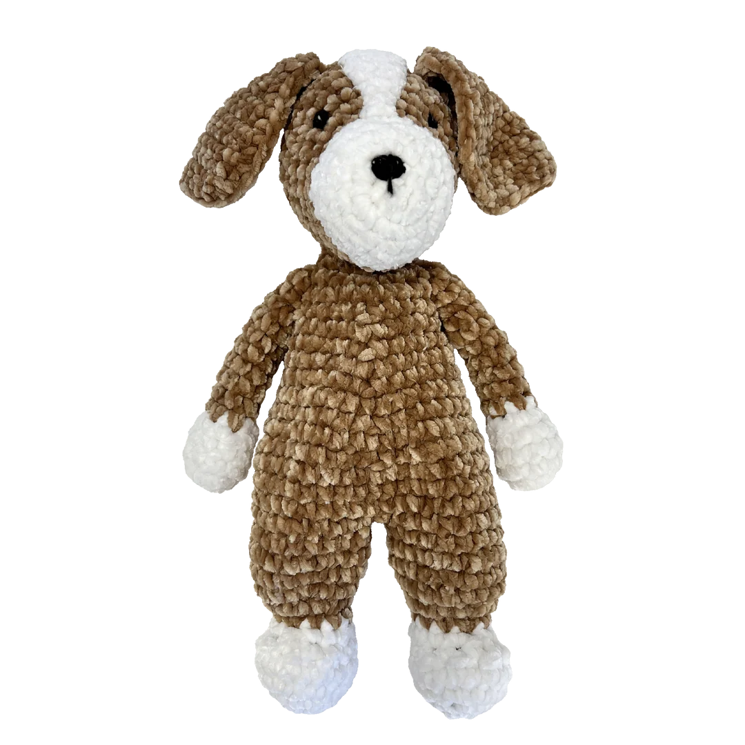 Zubels Chenille Doll 12"-Dog