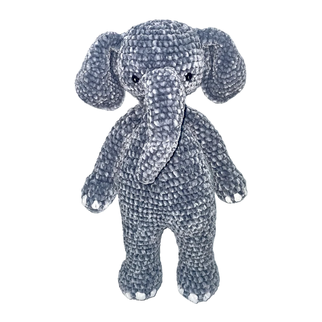 Zubels Chenille Doll 12"-Elephant