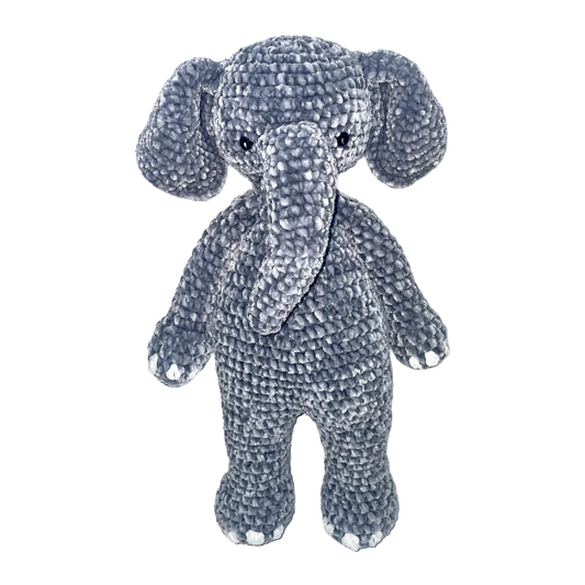 Zubels Chenille Doll 12"-Elephant