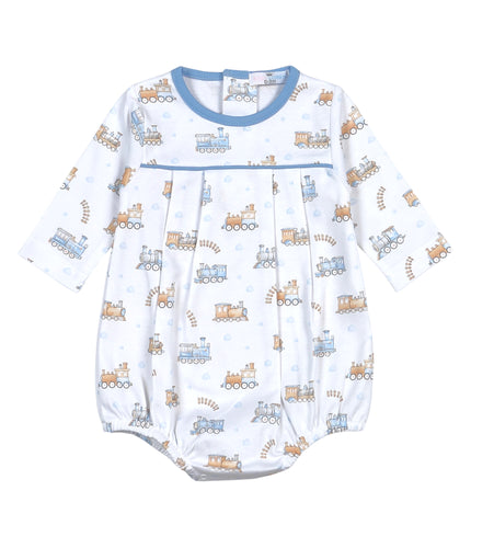 Baby Loren Choo Choo Pima Bubble