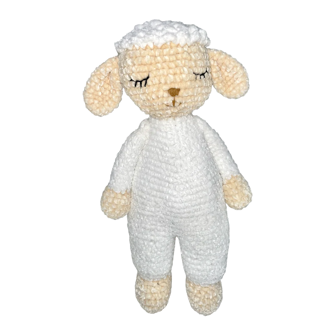 Zubels Chenille Doll 12"-Lamb