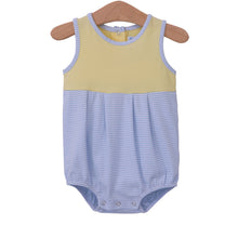 Trotter Street Charlie Light Blue Stripe/Yellow Bubble