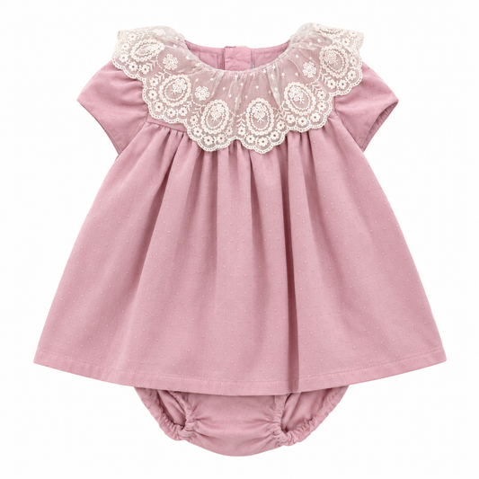 Luli & Me Deluxe Velvet Float Dress