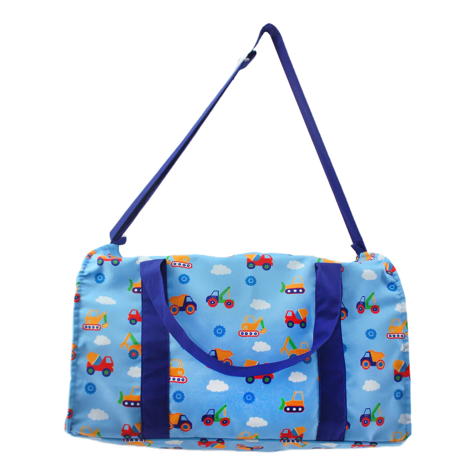 Construction top duffle bag