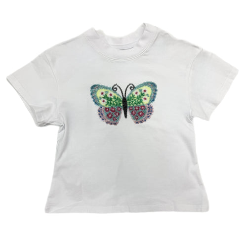 Azarhia Sequin Butterfly Boxy Tee