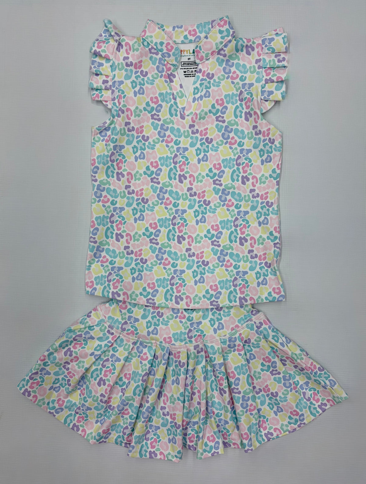 Poppyland Carmel Set-Frosted Leopard