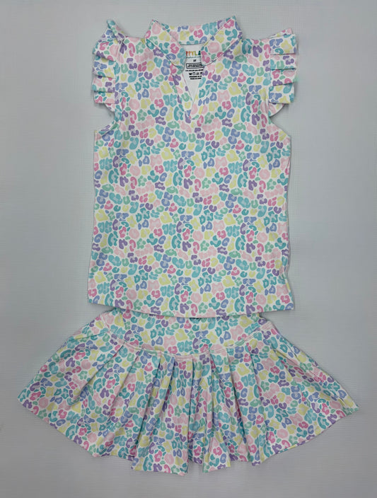 Poppyland Carmel Set-Frosted Leopard