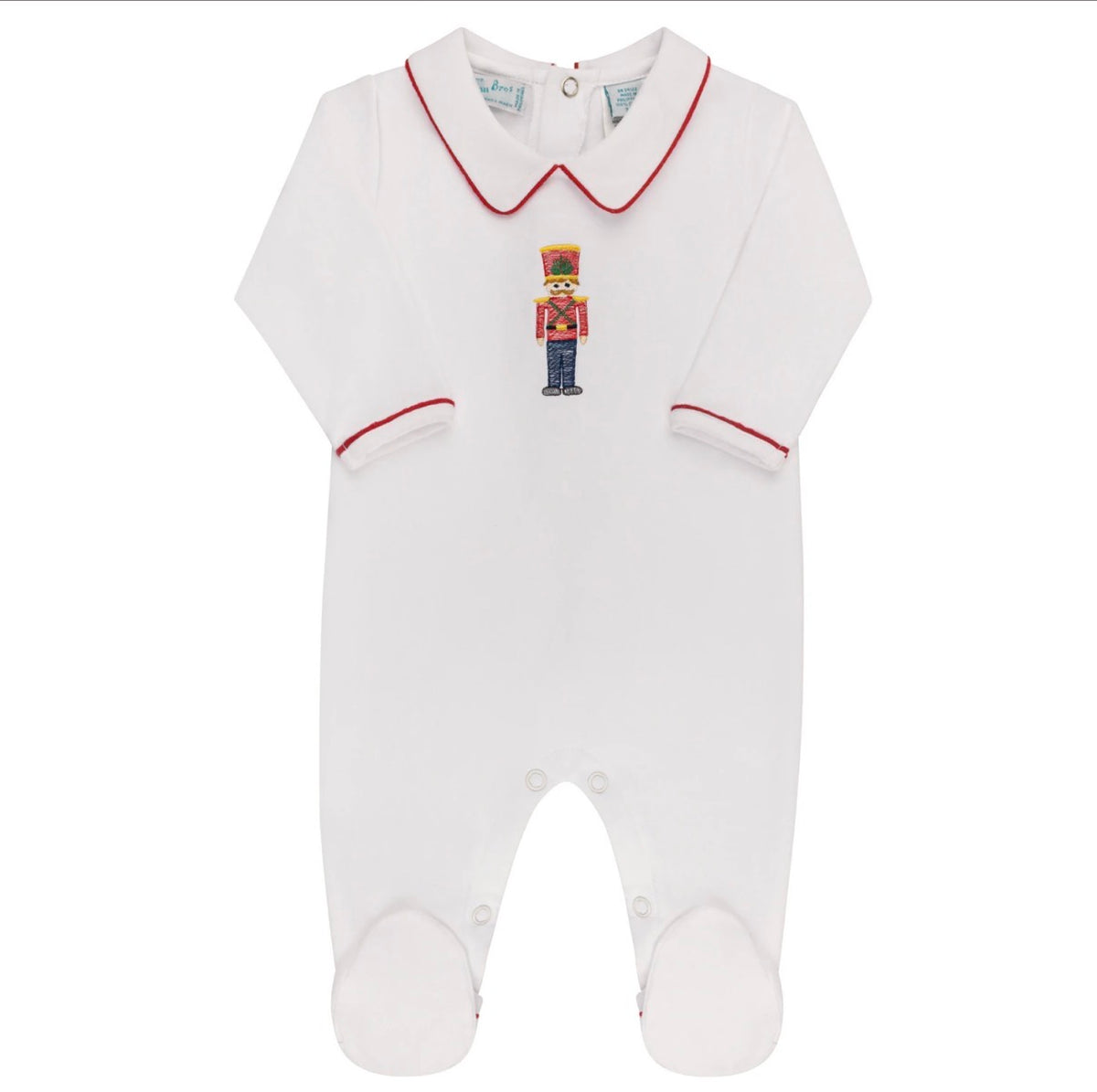 Boys Little Soldier Cotton Footie