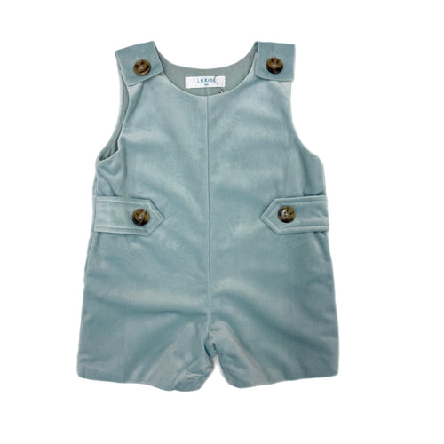 LuLu Bebe Blue Velvet Shortall