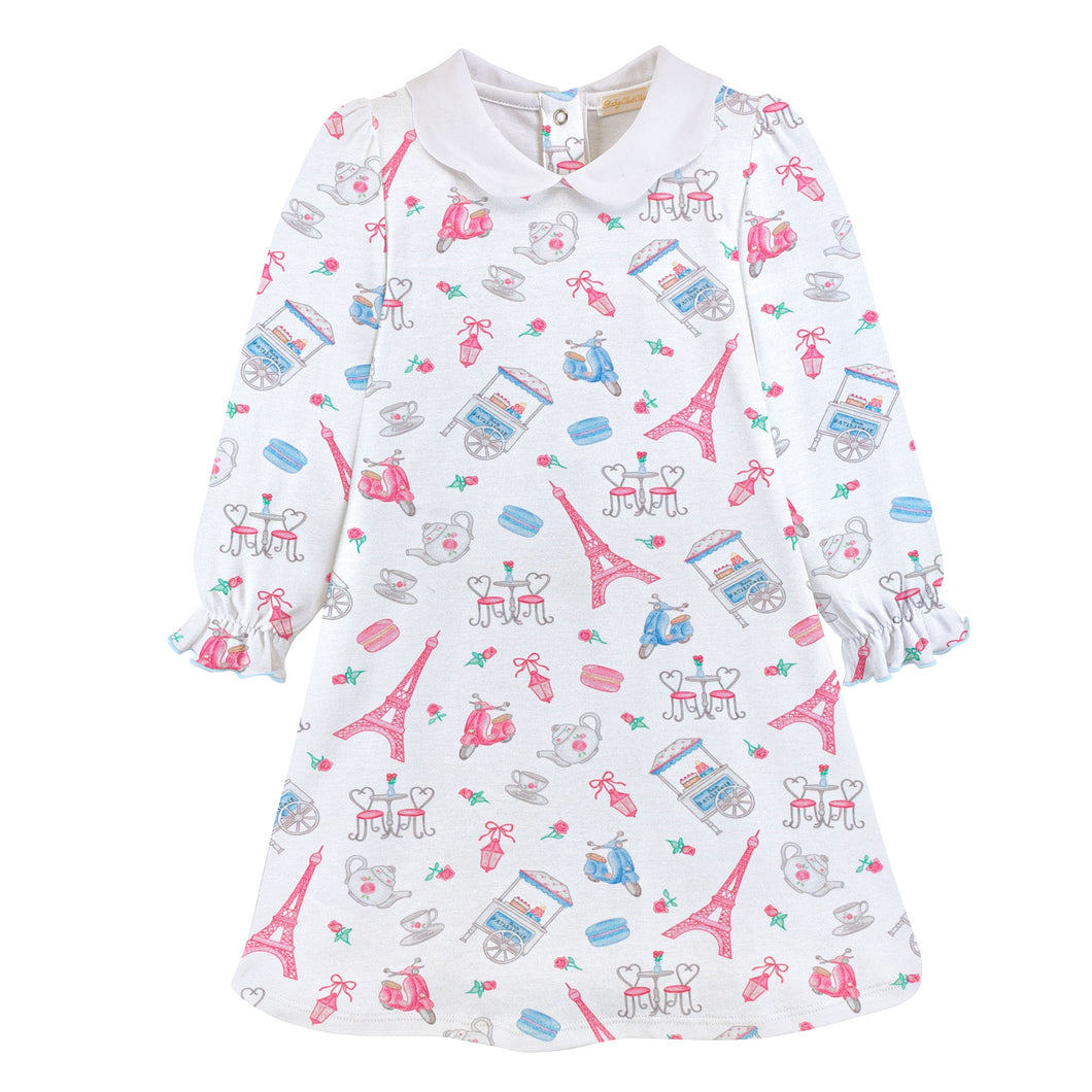 BCC Charming Tea Dress w/Scalloped Collar