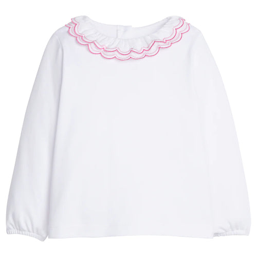 LE Double London Blouse-Hot Pink