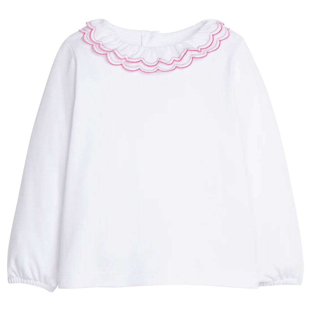 LE Double London Blouse-Hot Pink