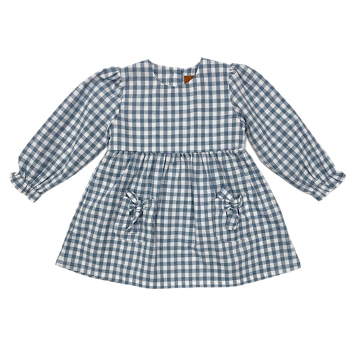 Millie Jay Jordyn Dress-Blue Gingham