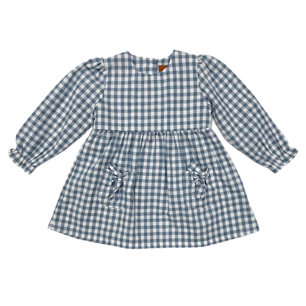 Millie Jay Jordyn Dress-Blue Gingham