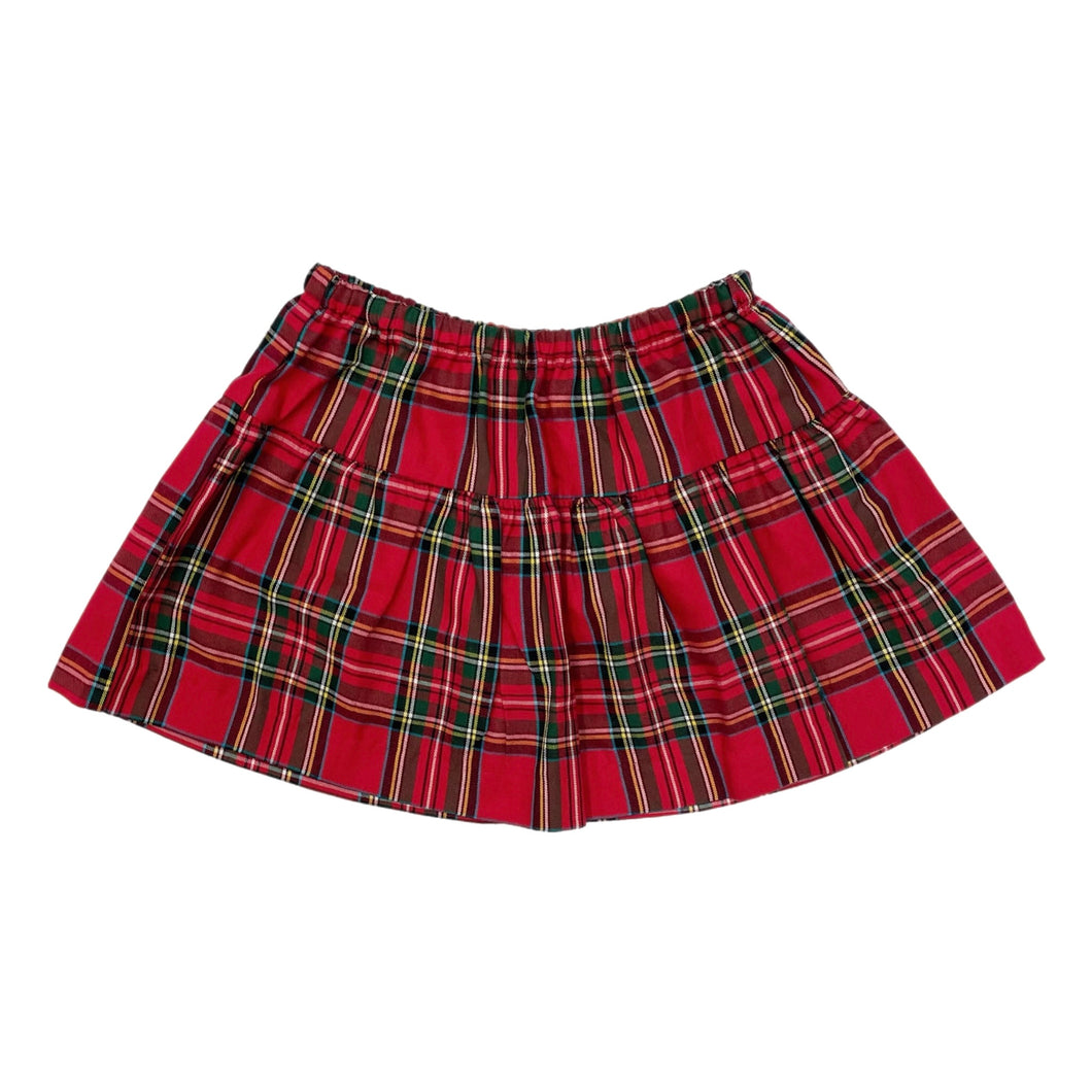 Funtasia Red Plaid Skirt