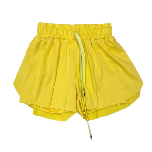 Belle Cher Yellow Butterfly Shorts