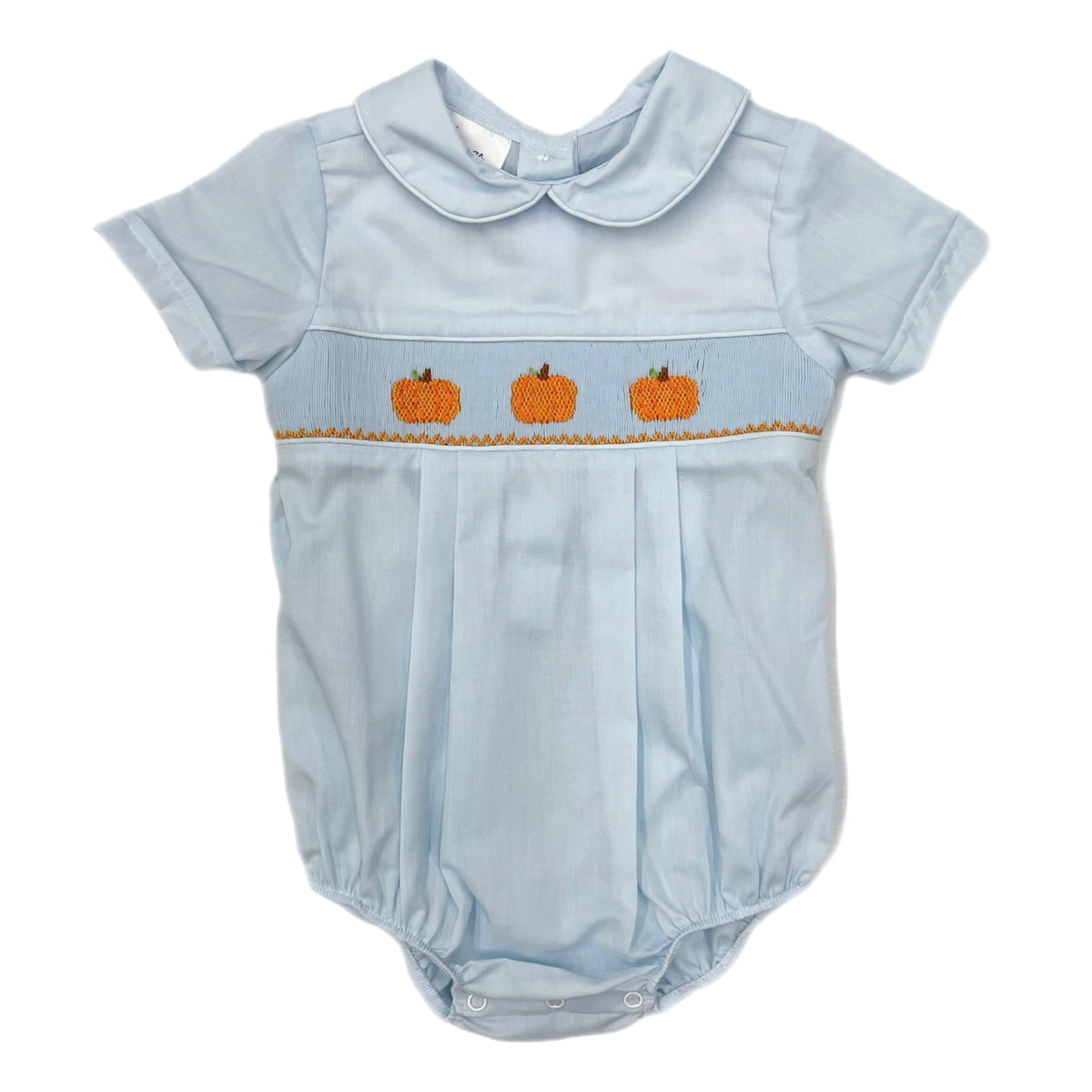 Baby Blessings Pumpkins Levi Bubble-Blue