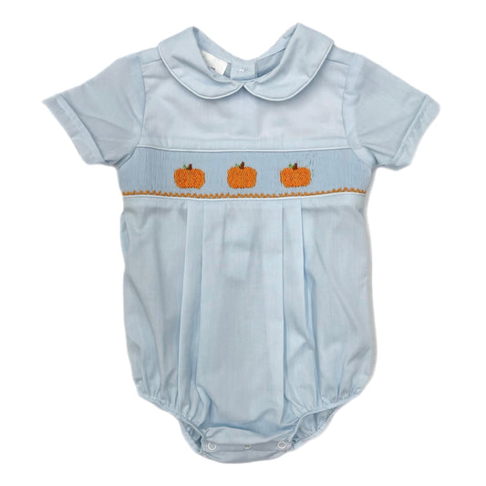 Baby Blessings Pumpkins Levi Bubble-Blue