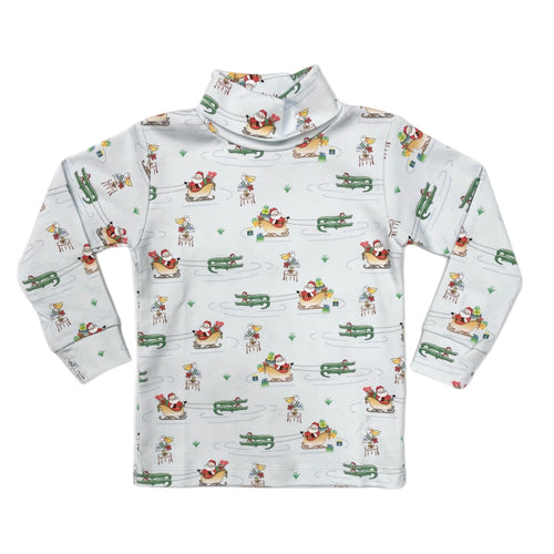 Baby Loren Cajun Christmas Turtleneck