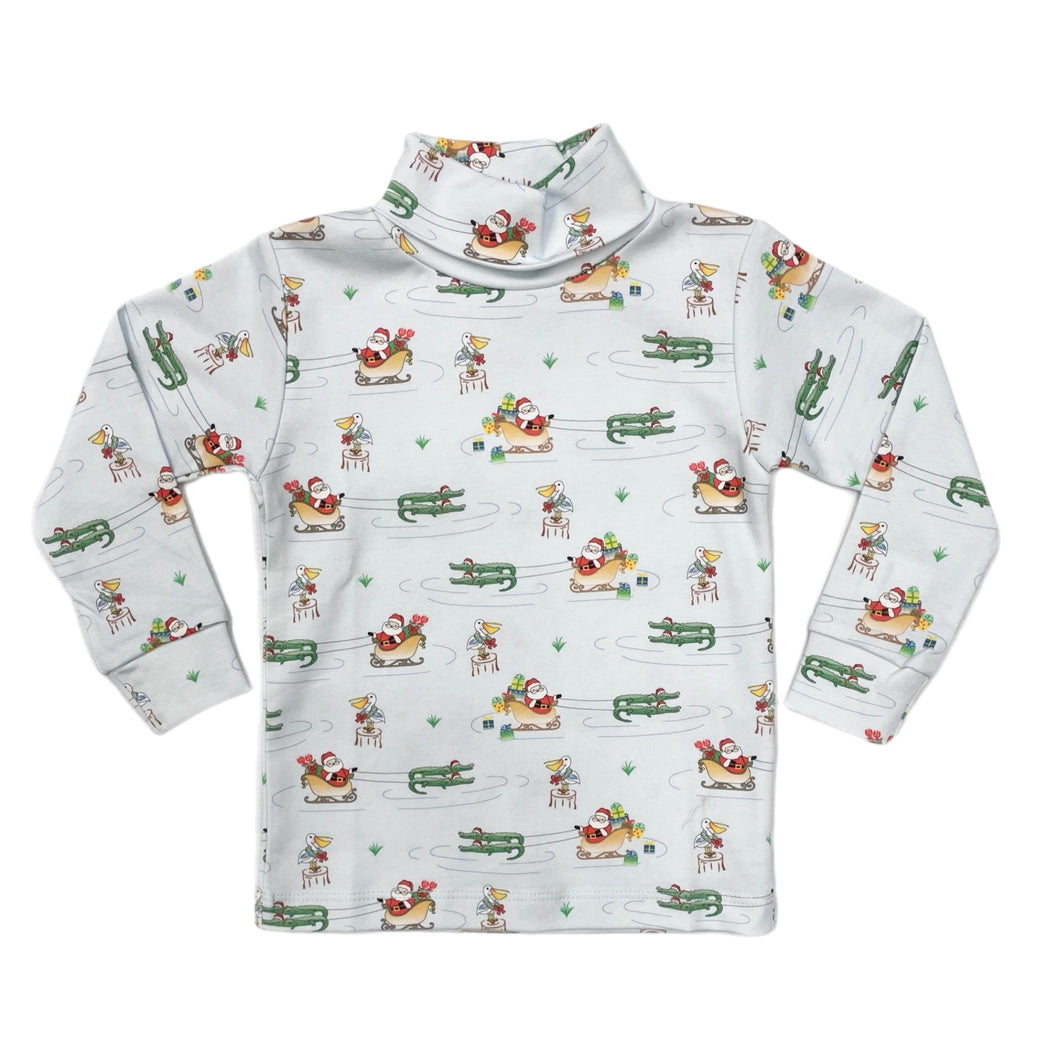 Baby Loren Cajun Christmas Turtleneck