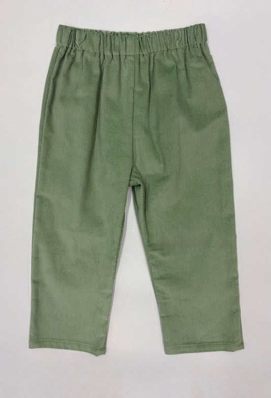 Funtasia Too Sage Green Corduroy Pants
