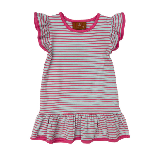 Millie Jay Khloe A/S Dress-Pink/Aqua