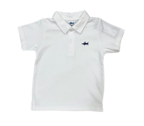 Saltwater Boys SBC Signature S/S Polo-White