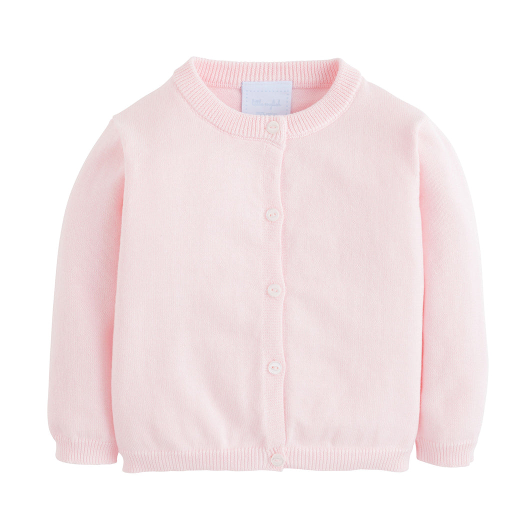 LE Essential Cardigan-Lt.Pink
