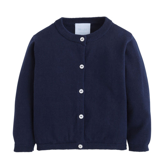 LE Essential Cardigan-Navy