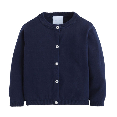 LE Essential Cardigan-Navy