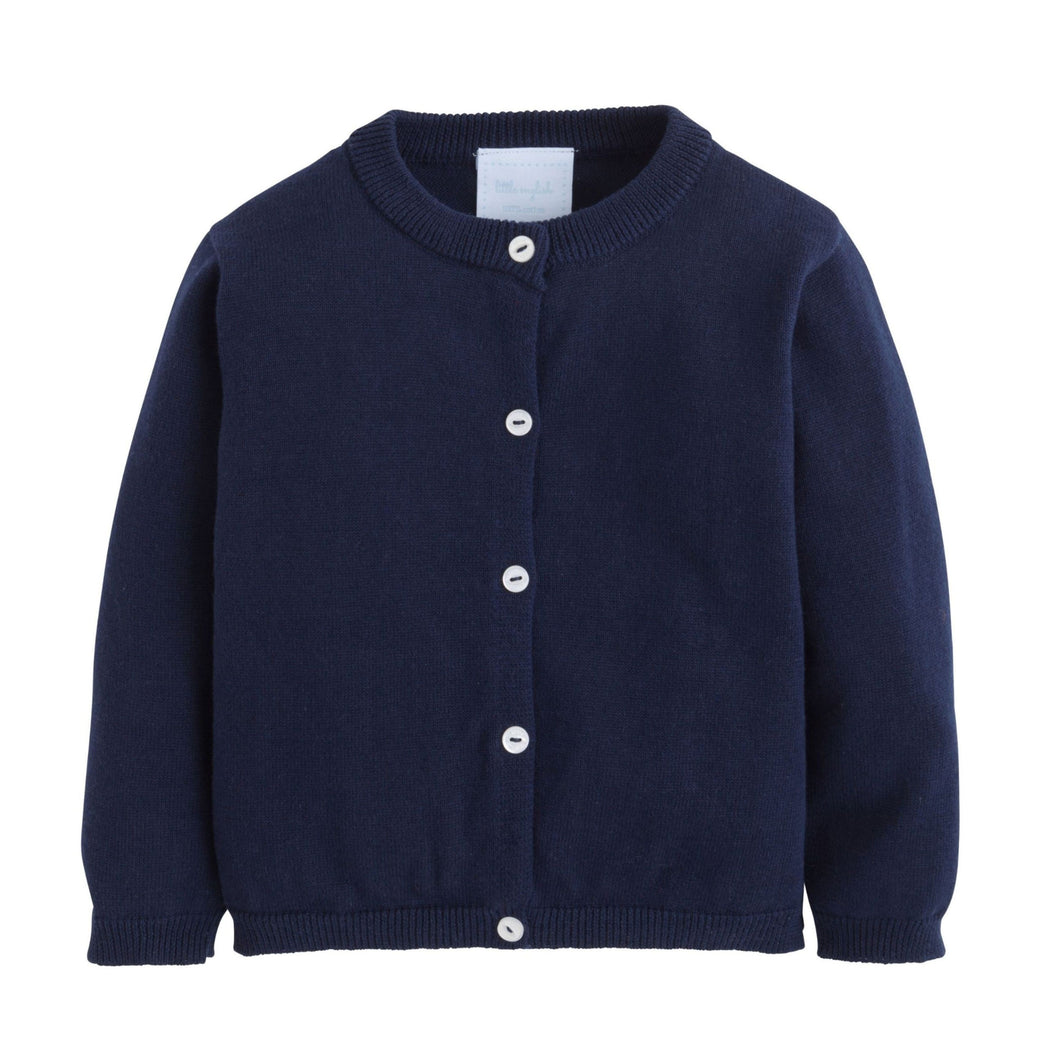 LE Essential Cardigan-Navy