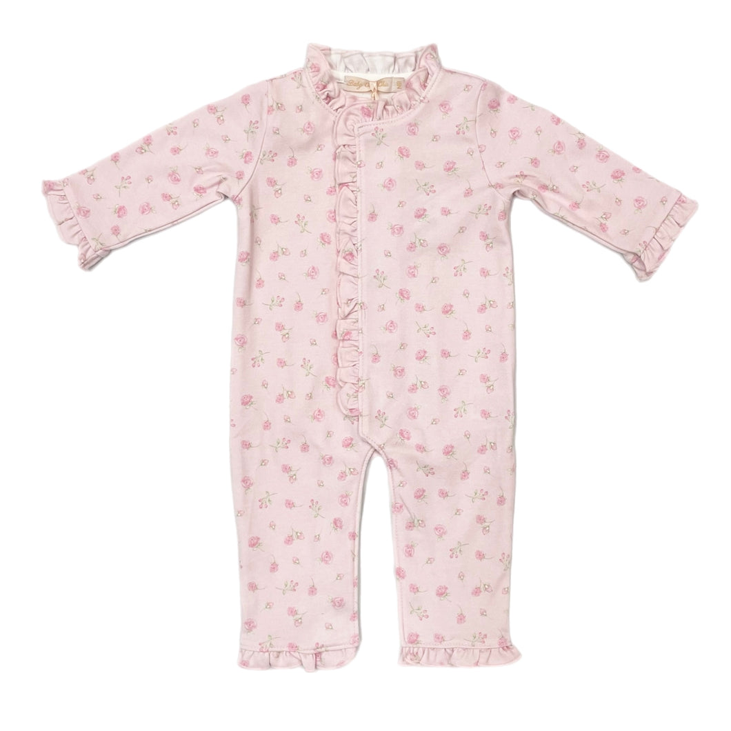 BCC Rosebuds Printed Playsuit w/ Ruffles