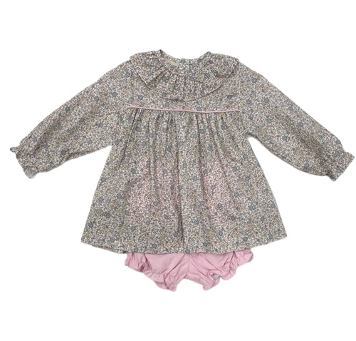 Little Threads Winter Meadow Bloomer Set